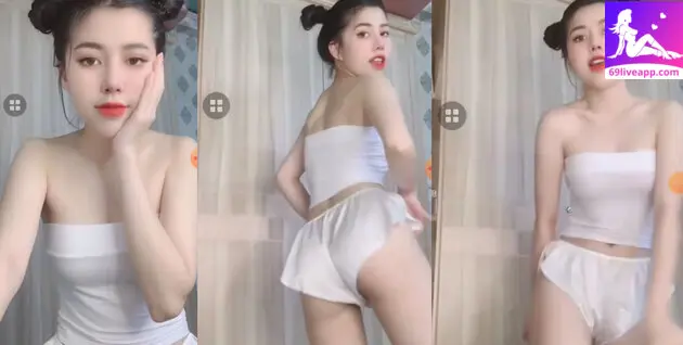 Tuyển Tập Bé San 69live Diện Đồ Sexy Show Đường Cong Hình 3