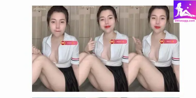 Tuyển Tập Bé San 69live Diện Đồ Sexy Show Đường Cong Hình 4